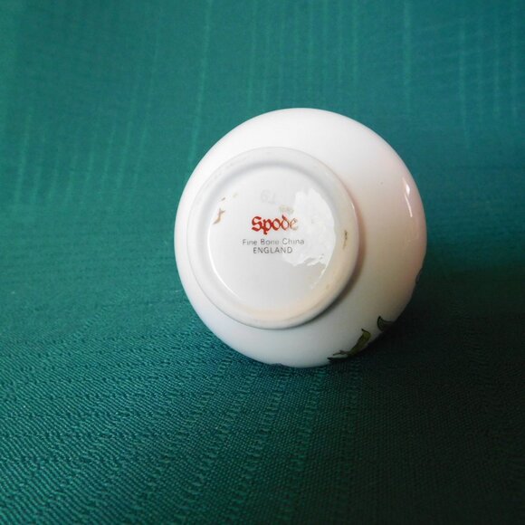 Spode 19 blue floral mini bud vase mint condition - Picture 5 of 6